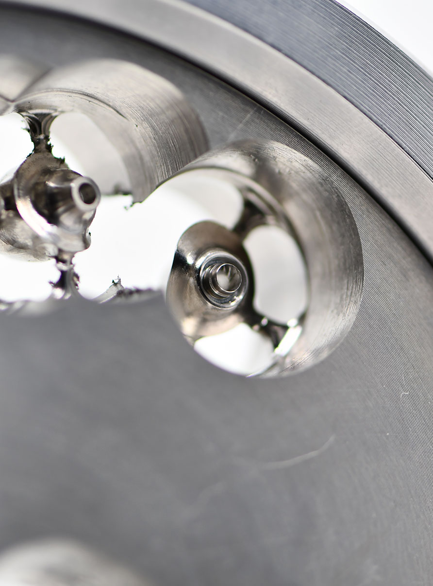 CoCr dental restoration milling