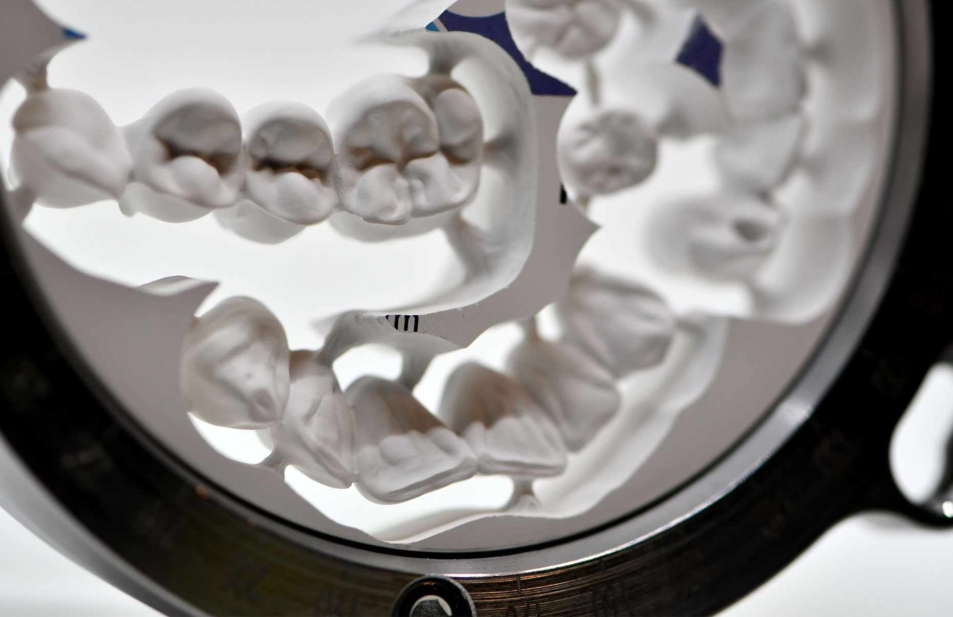 Zirconia dental restoration milling